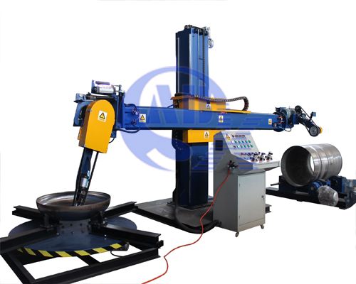 Tank (Dish head) polishing machine